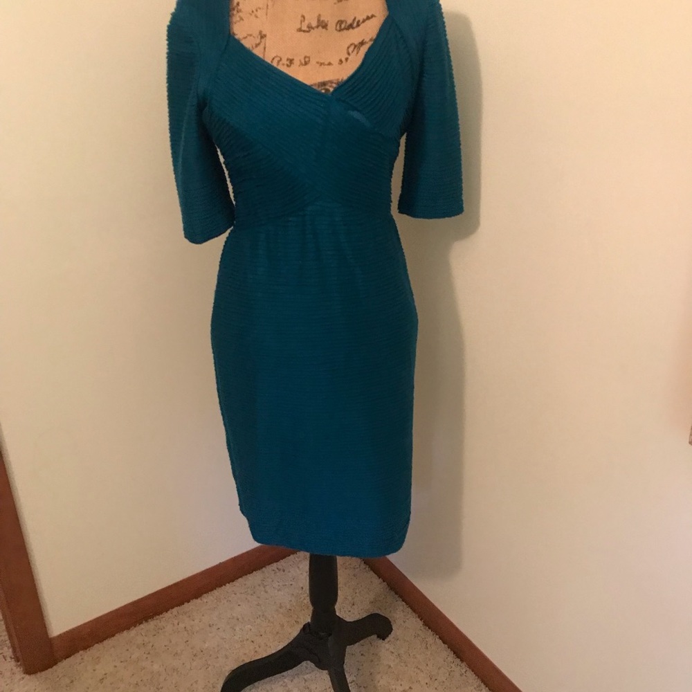 Teal Blue Dress